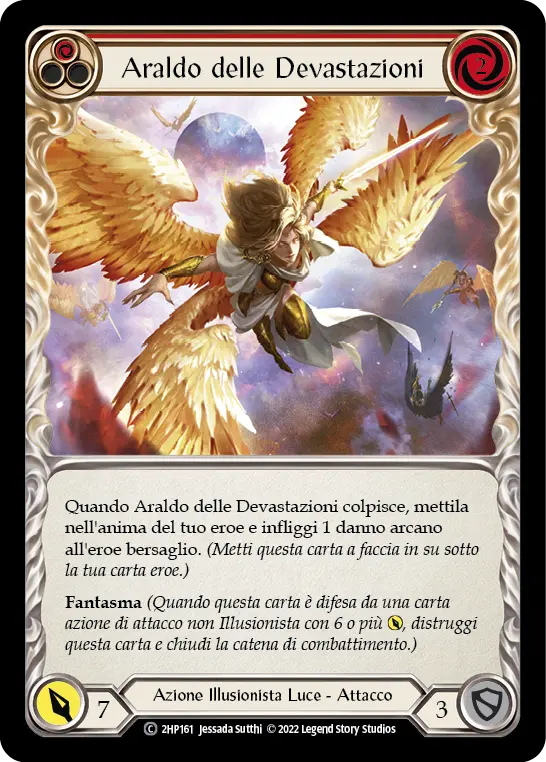 Card: Herald of Ravages (red)