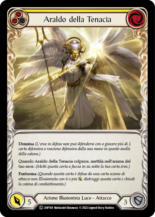 Card: Herald of Tenacity (yel)