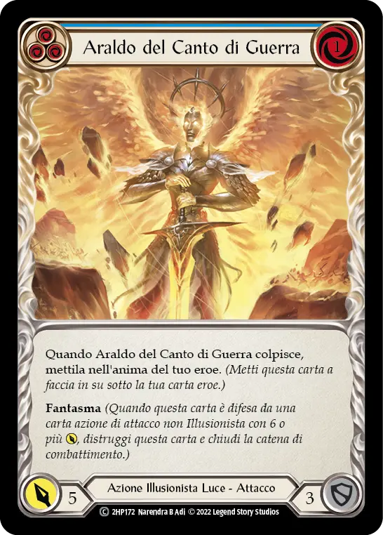 Card: Wartune Herald (blu)