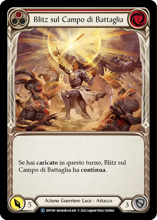 Card: Battlefield Blitz (red)