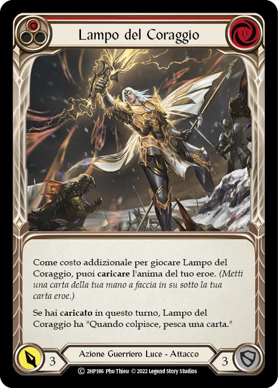 Card: Bolt of Courage (red)
