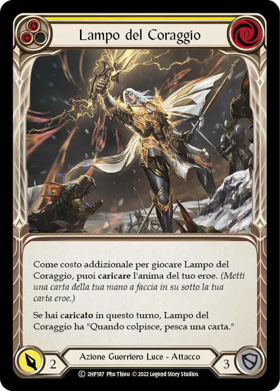 Card: Bolt of Courage (yel)