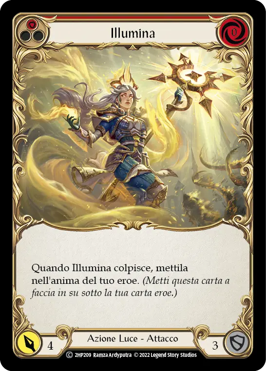 Card: Illuminate (red)