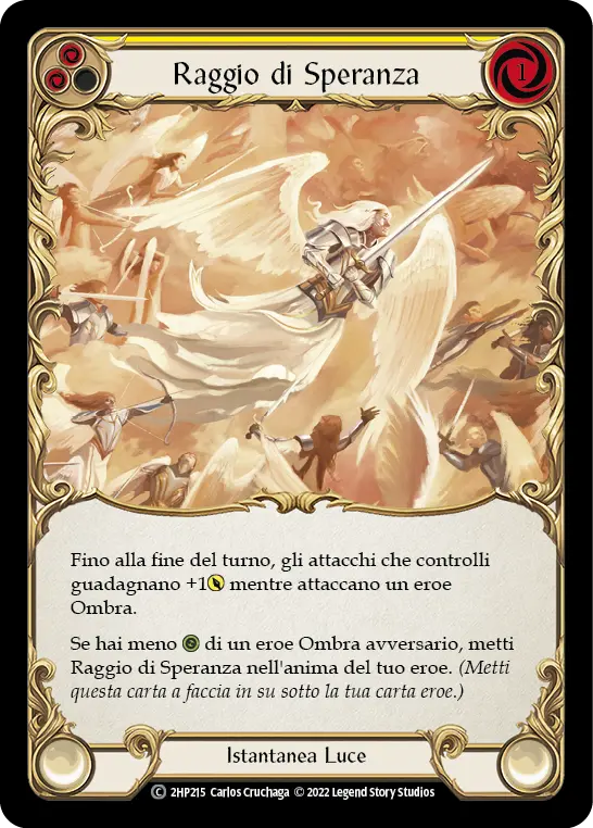 Card: Ray of Hope (yel)