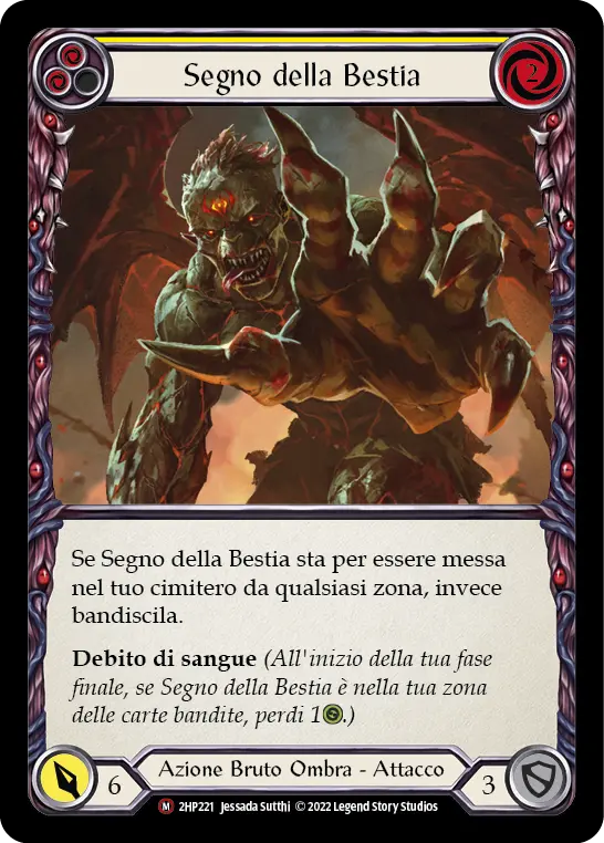 Card: Mark of the Beast (yel)