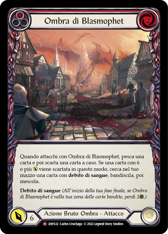 Card: Shadow of Blasmophet (red)