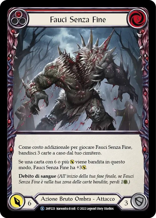Card: Endless Maw (red)