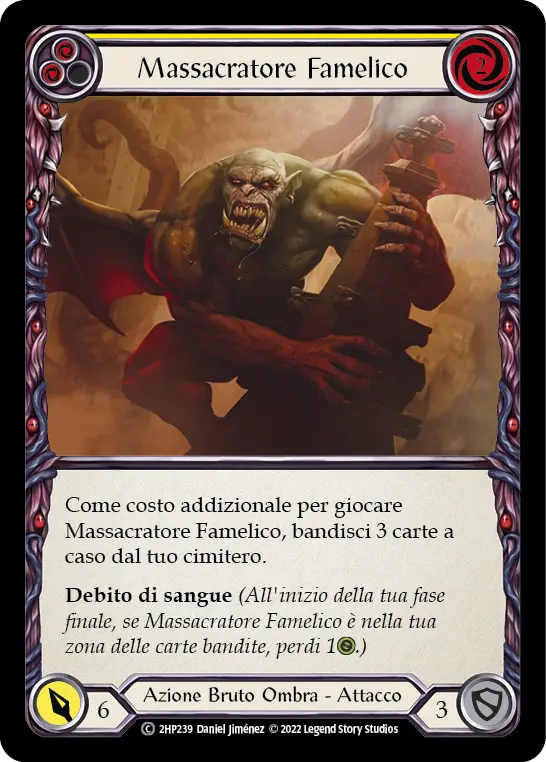 Card: Hungering Slaughterbeast (yel)
