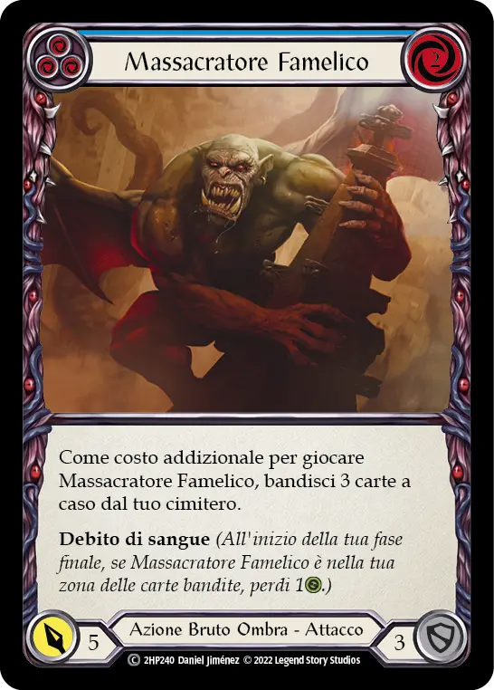 Card: Hungering Slaughterbeast (blu)