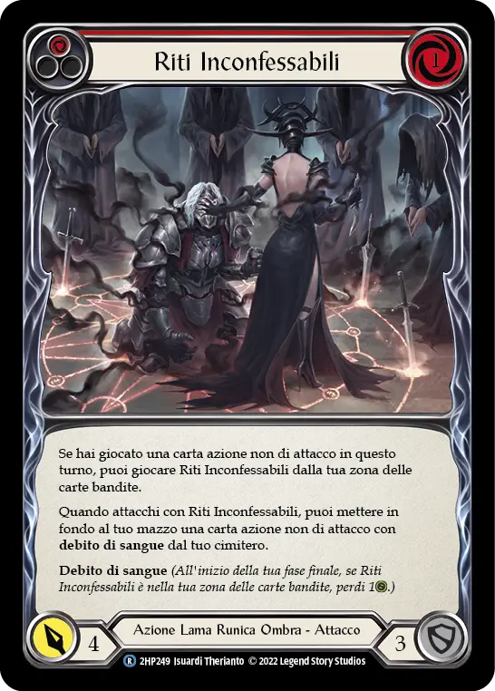 Card: Unhallowed Rites (red)