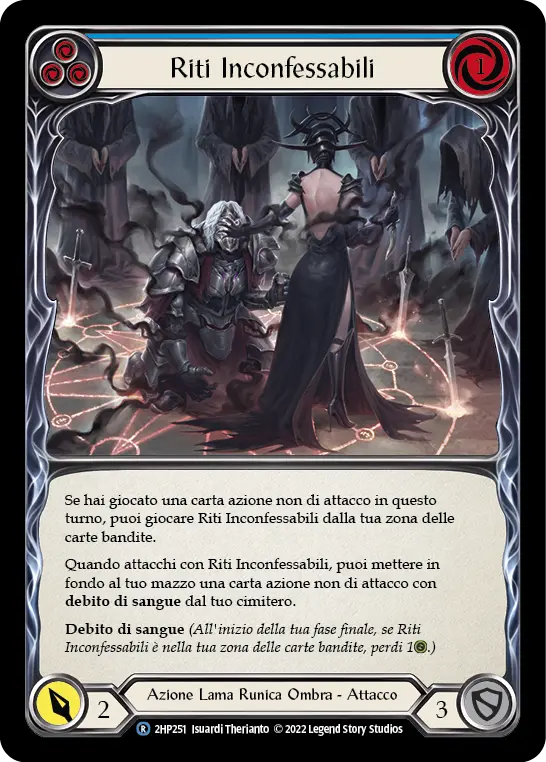 Card: Unhallowed Rites (blu)