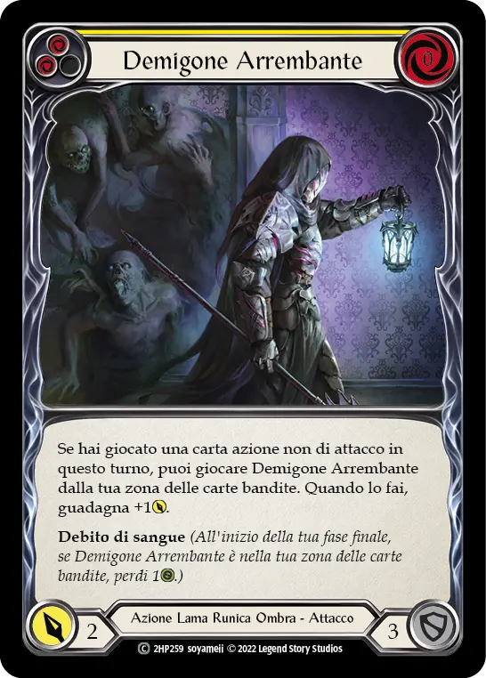 Card: Bounding Demigon (yel)