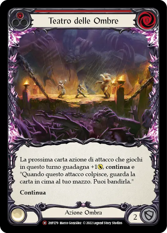 Card: Shadow Puppetry (red)