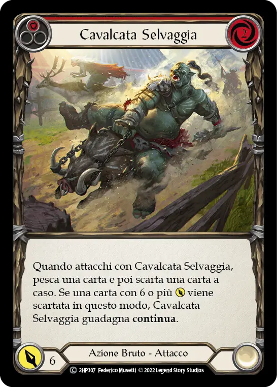 Card: Wild Ride (red)