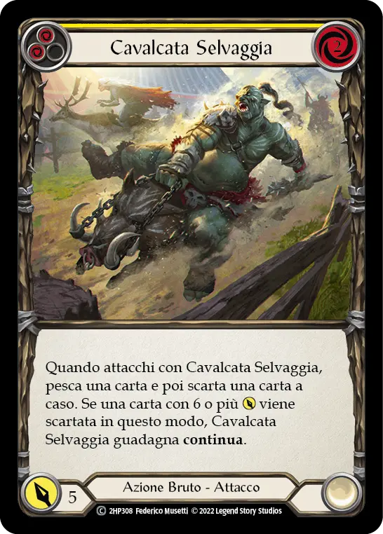Card: Wild Ride (yel)