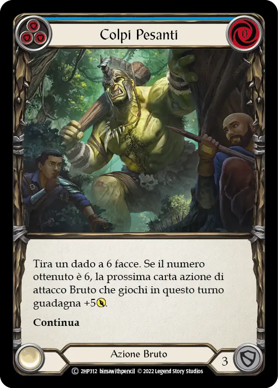 Card: Bad Beats (blu)