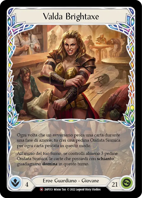Card: Valda Brightaxe