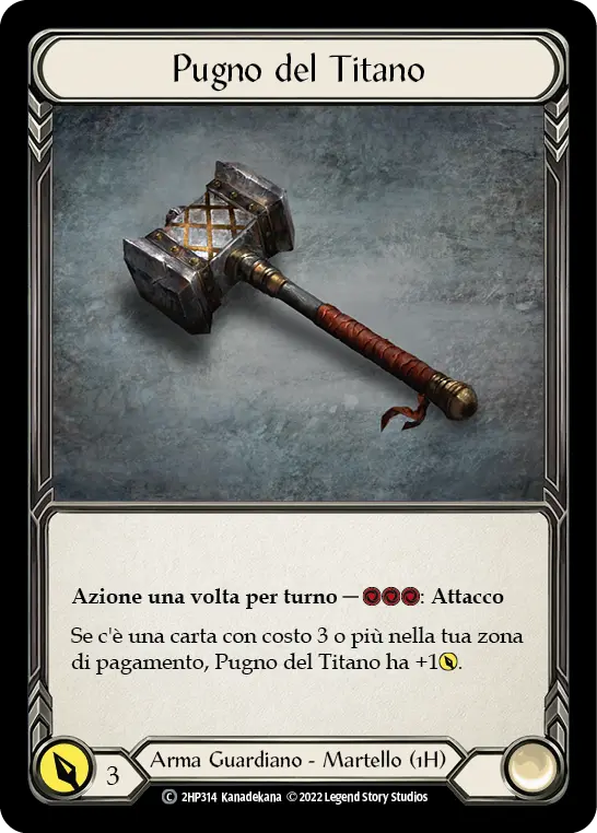 Card: Titan's Fist