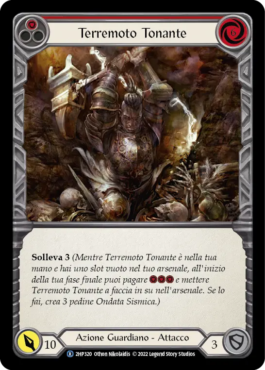 Card: Thunder Quake (red)