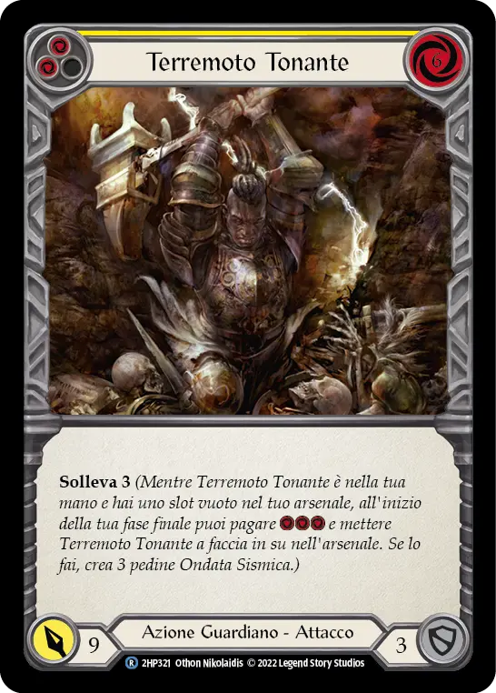 Card: Thunder Quake (yel)