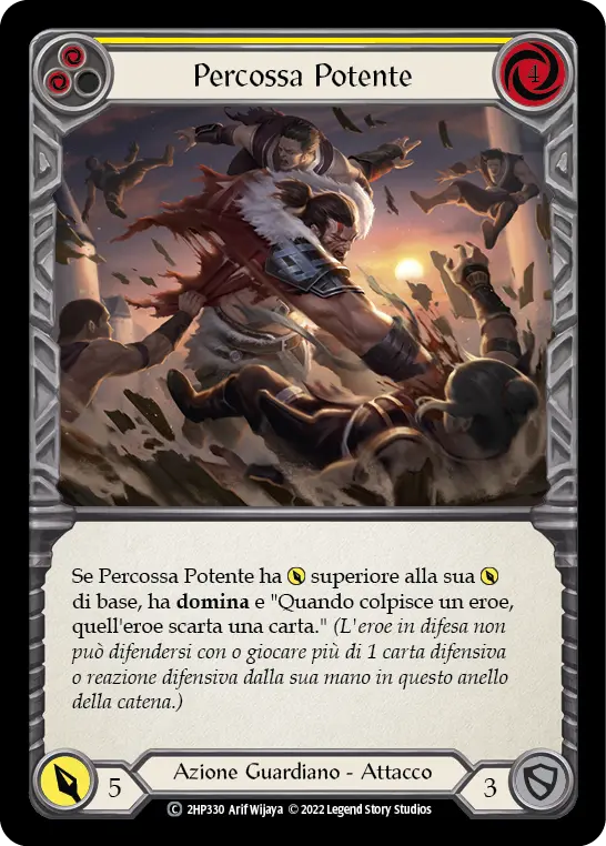 Card: Thump (yel)