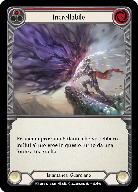 Card: Steadfast (red)