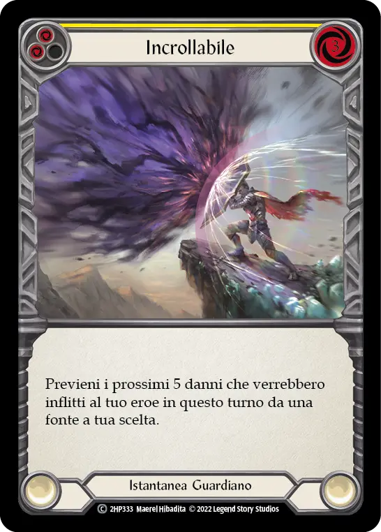 Card: Steadfast (yel)