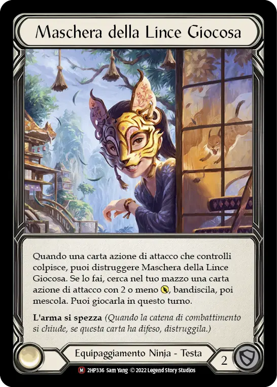 Card: Mask of the Pouncing Lynx