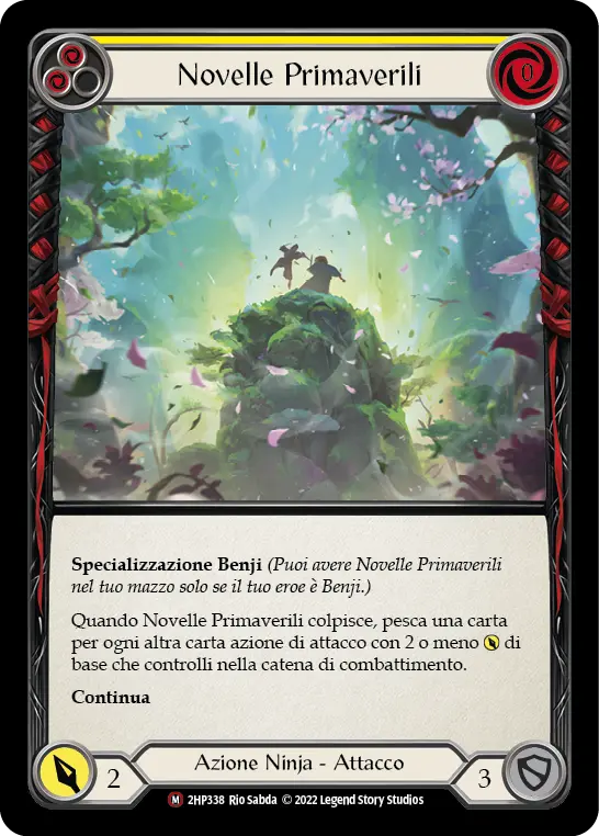 Card: Spring Tidings (yel)