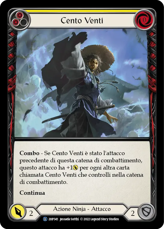 Card: Hundred Winds (yel)