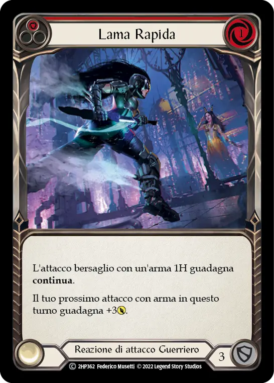Card: Blade Runner (red)