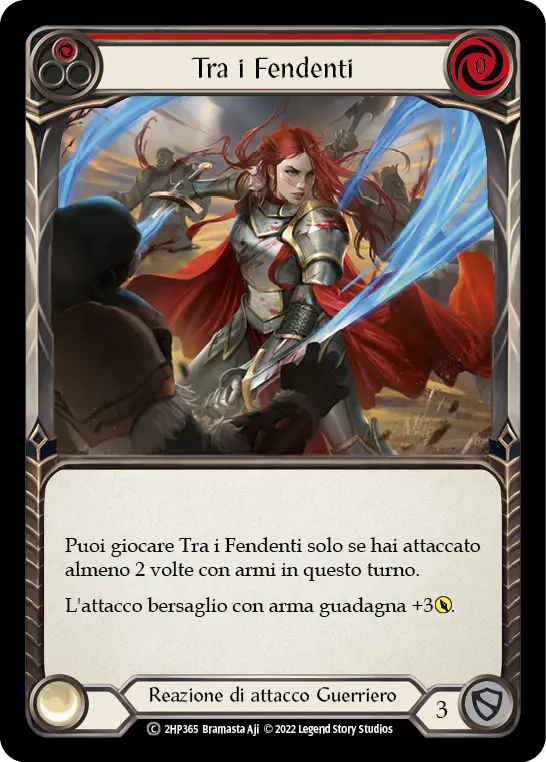 Card: In the Swing (red)