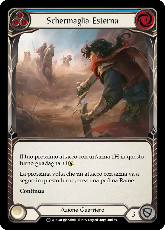 Card: Outland Skirmish (blu)