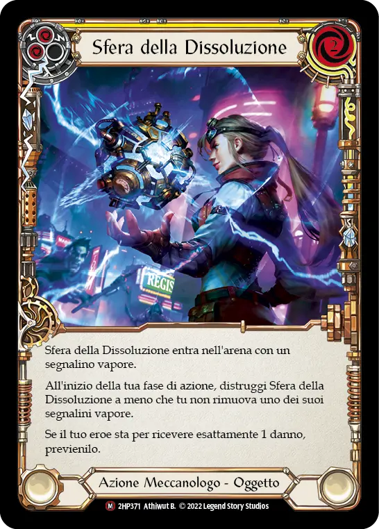 Card: Dissolution Sphere (yel)