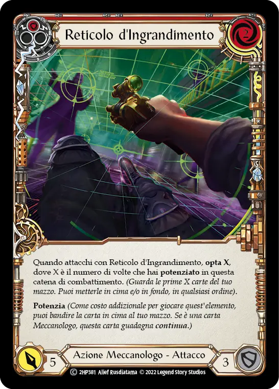 Card: Zoom In (red)
