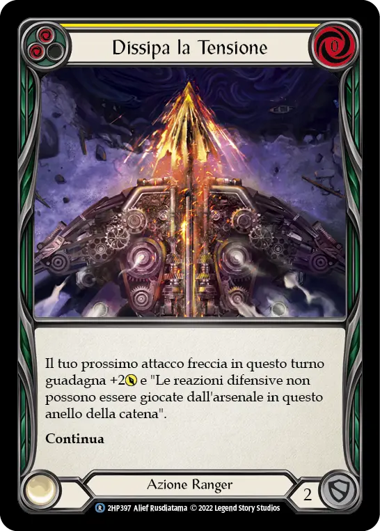 Card: Release the Tension (yel)