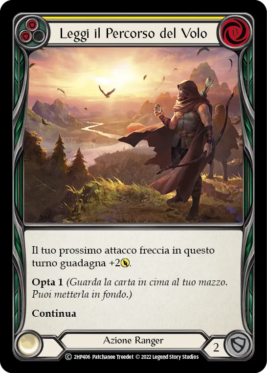 Card: Read the Glide Path (yel)