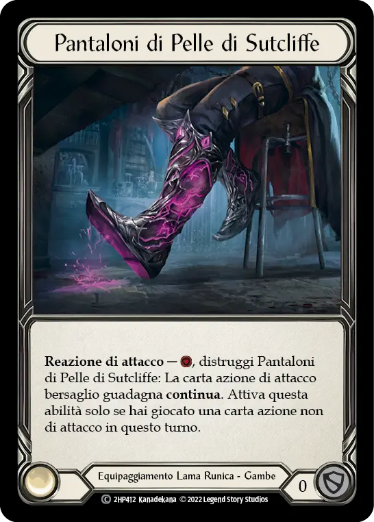 Card: Sutcliffe's Suede Hides