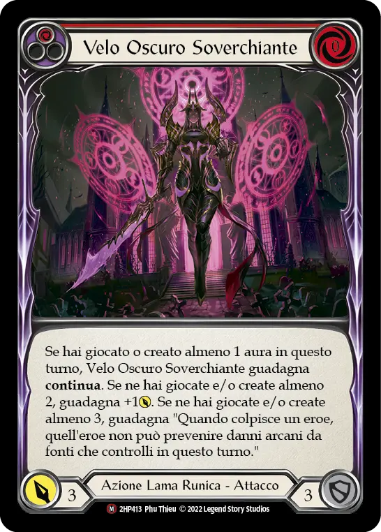 Card: Swarming Gloomveil (red)