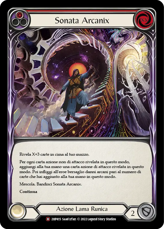 Card: Sonata Arcanix (red)