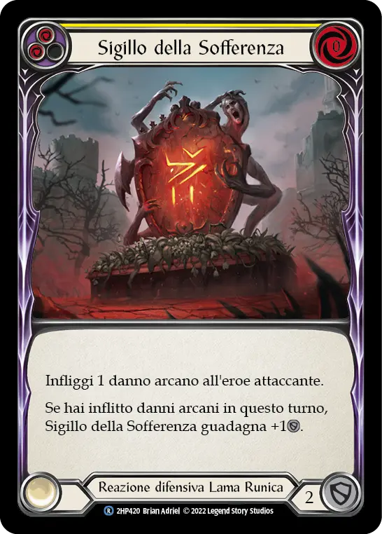 Card: Sigil of Suffering (yel)
