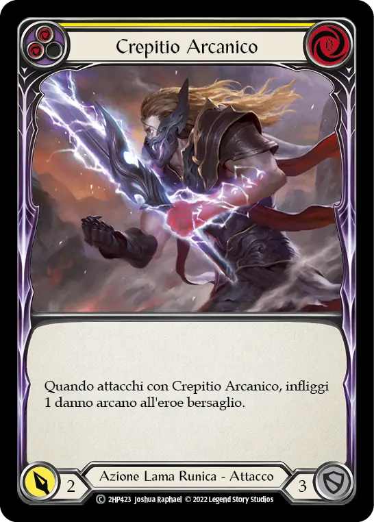 Card: Arcanic Crackle (yel)