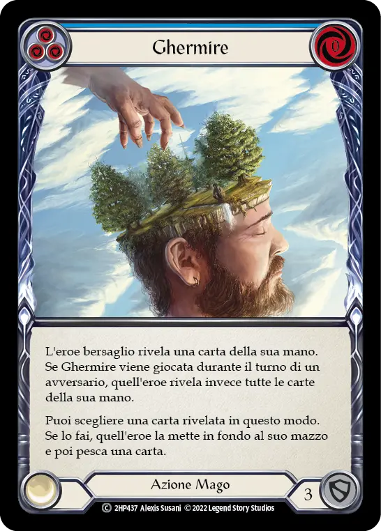 Card: Pry (blu)