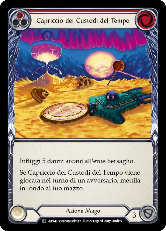 Card: Timekeeper's Whim (red)