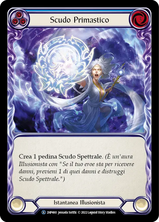 Card: Prismatic Shield (blu)