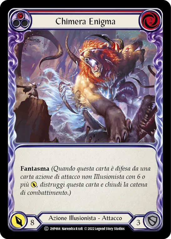Card: Enigma Chimera (red)