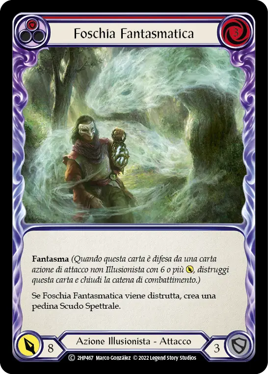 Card: Phantasmal Haze (red)