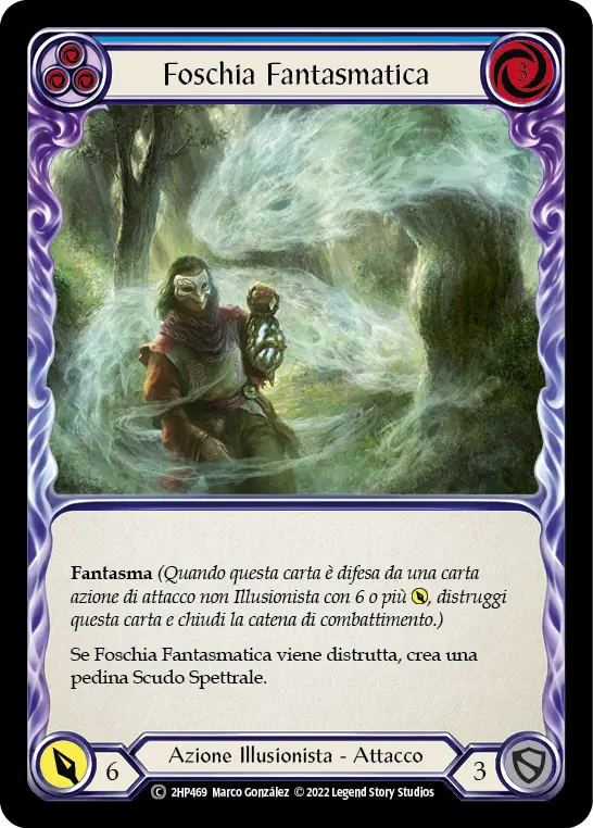 Card: Phantasmal Haze (blu)