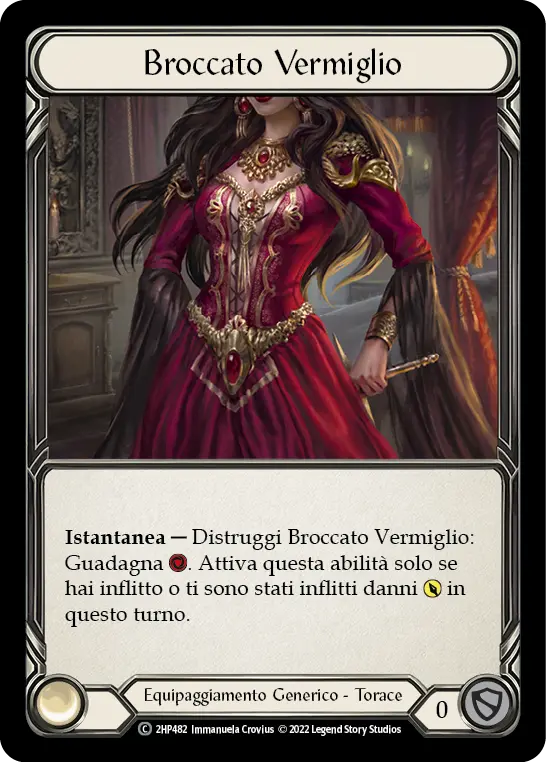 Card: Blood Drop Brocade