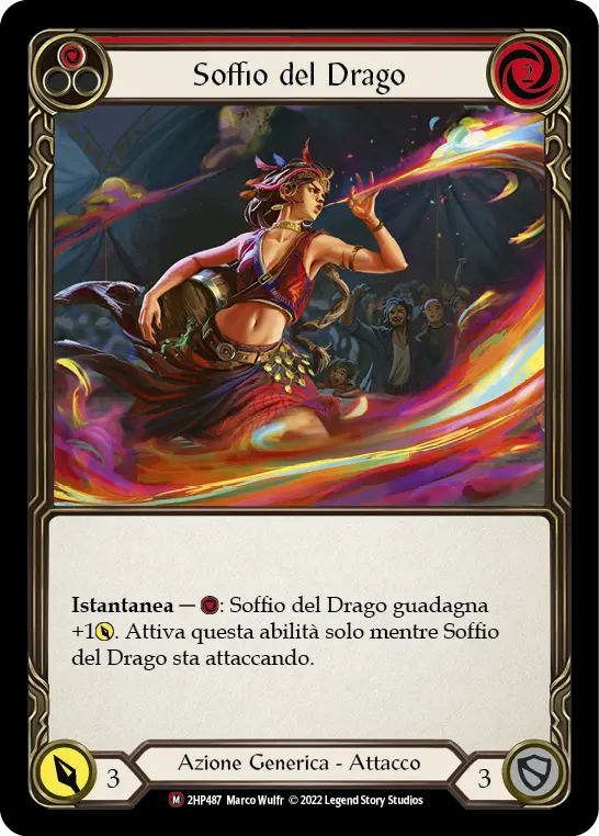 Card: Firebreathing (red)